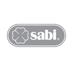 Logotyp výrobkov Sabi spoločnosti Milk Agro